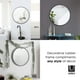 thumbnail image 4 of Mirror Umbra Hub - Marco redondo de goma (45 cm), color negro, 4 of 9