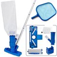 thumbnail image 1 of Durable European Standard Pool Cleaning Kit: Lightweight Portable Vacuum Nozzle with Shallow Net – Efficient, User-Friendly Design for Easy Storage & Quick Water Sport Pool Maintenance, Must-Have for, 1 of 5