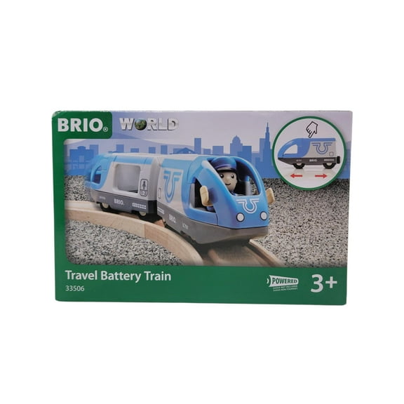 Brio World Travel Battery Train 33506 Blue