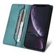 thumbnail image 3 of Allytechgroup Wallet Case for iPhone XR, Slim Lightweight PU Leather Stand Flip Phone Case with Credit Card Slot Shockproof Protective Back Cover for iPhone XR Women Men, Green, 3 of 8