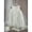 Yellow, variant on NIPAXO Girls Sleeveless Tulle Summer Long Dress with Chiffon Skirt, Beige, 4-5Y