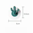 thumbnail image 1 of 4pcs Wall Hangers Cactus Seamless Sticky Hanging Hooks, 1 of 2
