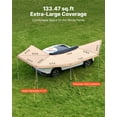 thumbnail image 3 of VEVOR 270 Degree Awning, 133 sq.ft Driver Side Vehicle Awning, Waterproof UV50+ Car Side Awnings with Carry Bag, All-Weather Free-Standing Overland Awnings Car Shelter for SUV Van Truck Camping, 3 of 9