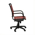 thumbnail image 3 of Eurostyle Chaise de Bureau Plate à Dossier Haut en Rouge, 3 of 4