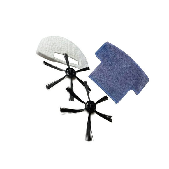 Injueey Kit de cepillo lateral al vacío para el hogar, máquina de limpieza, mopas de poliéster, accesorio para electrodomésticos, repuesto para Suministros de limpieza para el hogar Injueey HA065902-00