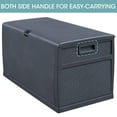 thumbnail image 2 of Outdoor Storage Box, Large 120 Gallon Patio Resin Waterproof Grey Deck Box Outdoor, 2 of 9