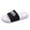 Light white+black, variant on Home Silent Non-Slip Slippers | Beach Leisure and Bathroom Slippers, EVA Material, All-Season, Solid Color