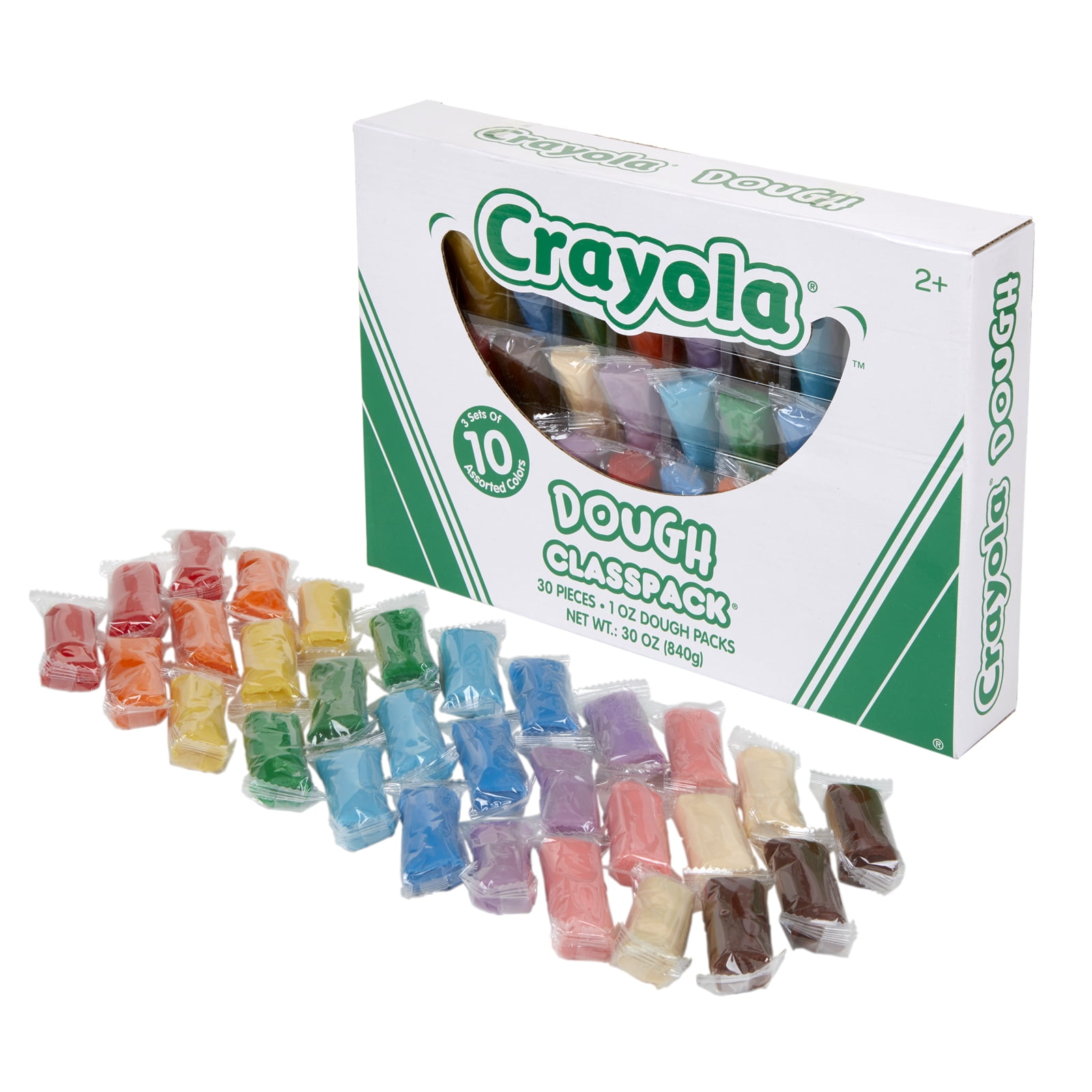 Crayola Dough Classpack, 1 oz. 30 Count Assorted Colors