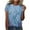 Blue, variant on 2026 ! asdoklhq 2026 Summer Fall Plus Womens Tops,Ladies Tops ,Womens Shirts under $5,Women's Fashion Printed T-Shirt Short Sleeves Blouse Round Neck Casual Tops
