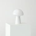 thumbnail image 6 of Brightech Mushroom Table Lamp - Elegant Modern Glass Lamp for Bedside Tables, Nightstands, Desks, Bookshelves - Cozy Ambient Night Light with Warm White Lamp Living Rooms, Bedrooms - White, 6 of 12