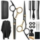 thumbnail image 1 of Juego de tijeras para cortar el cabello AuLiky, 15 piezas, acero inoxidable, 1 of 7