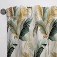 thumbnail image 2 of Designart "Retreat Into Tranquility" Tropical Curtain Panels, 2 of 6