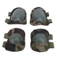 thumbnail image 2 of Knee Pad, Wide Application Reinforced Elastic Band Elbow Pad High Density Foam Padding 4PCS Set Rivet Fixing Green Color  for Engineering Maintenance, 2 of 7