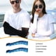 thumbnail image 2 of Greeniant Brazo Sol Protección UV Ocultar Guardia transpirable Ropa deportiva Deportes al aire libre Mangas de fitness para correr Pesca Ciclismo camuflaje azul, 2 of 6