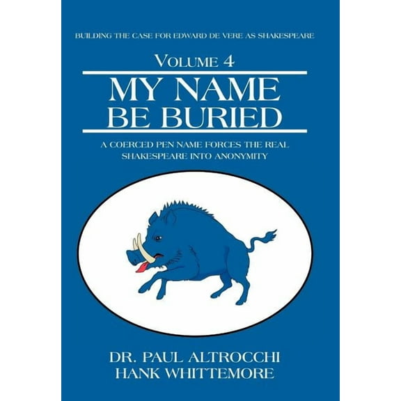 My Name Be Buried : A Coerced Pen Name Forces the Real Shakespeare into Anonymity