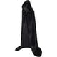 thumbnail image 4 of Capa negra con capucha, capa de terciopelo, disfraz de vampiro para mujeres, hombres y adultos para carnaval, disfraz de cosplay de Halloween, 4 of 5