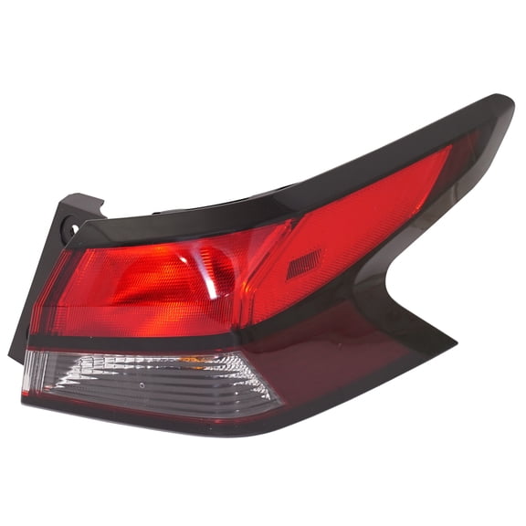 Tail Light Compatible with 2020-2021 Nissan Versa Right Passenger Side, Outer With bulb(s)