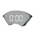 thumbnail image 2 of Reloj Simple Electrónico LED USB Mudo Despertador Digital para Oficina Dormitorio Sala de EstarBlanco, 2 of 12