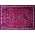thumbnail image 1 of Ahgly Company Indoor Rectangle Persian Pink Traditional Area Rugs, 7' x 9', 1 of 4
