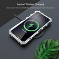 thumbnail image 5 of SaniMore for iPhone 14 Pro 6.1" 2022 Case, Heavy Duty Protective 3-layer with Wireless Charing Hidden Kickstand Military-grade Anti-drop Shockproof Rugged Cover for iPhone 14 Pro 6.1 inch, Silver, 5 of 7