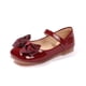 thumbnail image 1 of Zapatos de cuero pequeños rojos para niñas, zapatos de princesa con lazo para primavera y otoño, zapatos de rendimiento para niños, zapatos de suela blanda para bebés y niños, 1 of 6