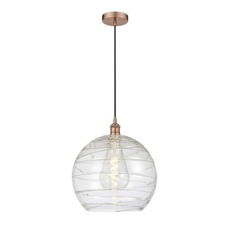 

Innovations Lighting - Athens Deco Swirl - 1 Light Pendant In Industrial