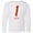 AA-White, variant on Inktastic Bacon Costume Long Sleeve Youth T-Shirt