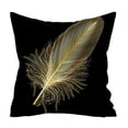 thumbnail image 1 of Usmixi Gold Plant Printed Polyester Case Cover Sofa Cushion Cover Home Decor F, 1 of 1