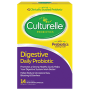 Culturelle Digestive Health Daily Probiotic, Vegetarian Capsules, 14 Count