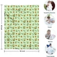 thumbnail image 2 of Soft Avocado Blanket for Kids Couch Room Kawaii Flannel Throw Blanket Decor for Girls, 2 of 4