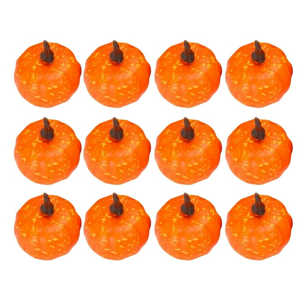 Gran venta 12pcs Halloween Cushaw Ornaments Model Decoration Festival Autumn Festival Display Photography Props
