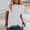 czb#White425, variant on Women'S Summer Round Neck Color Block Short Sleeve T Shirt Casual Breathable Comfortable Trendy Loose Fit Dressy Stylish Gym Basic Tee Basic Workout Clothes,Black,L