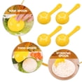 thumbnail image 2 of Miangastore 4Pack Semicircular Plastic Rice Scooper No Rust For Long Lasting Use, 2 of 8
