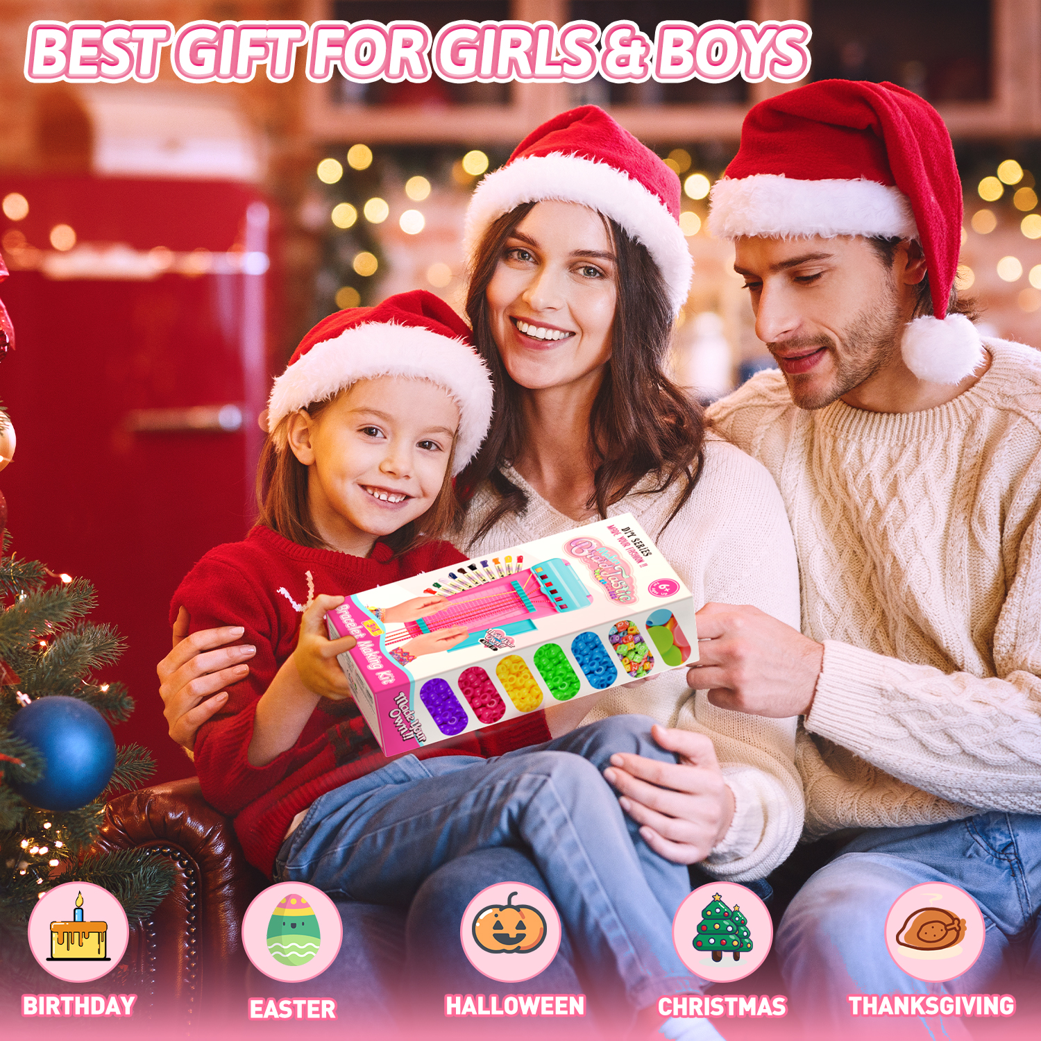 Carsky Friendship Bracelet Maker Kit for Kids photo 5