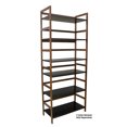 thumbnail image 2 of Eccostyle 3-Tier Bamboo Frame Stackable Bookshelf - Caramel & Black, 2 of 7