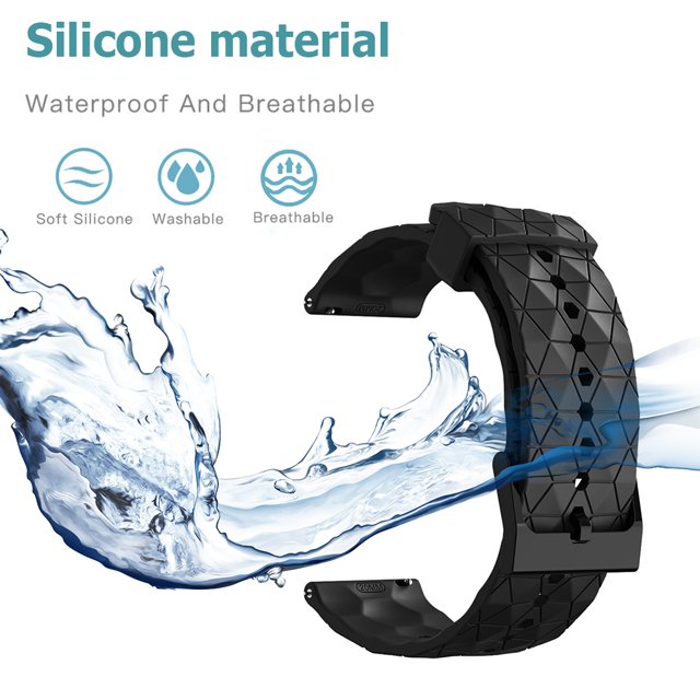 Patrón de fútbol Smart Watch Bands Accesorios de silicona para Samsung Galaxy Watch 5