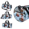thumbnail image 3 of Christmas Gym Bags, Shoe Bag, Sports Bag, Dance Bag - All-in-One Weekender Bag (17.7 inches) with Interior Zipper Pocket and Large Capacity, 3 of 6