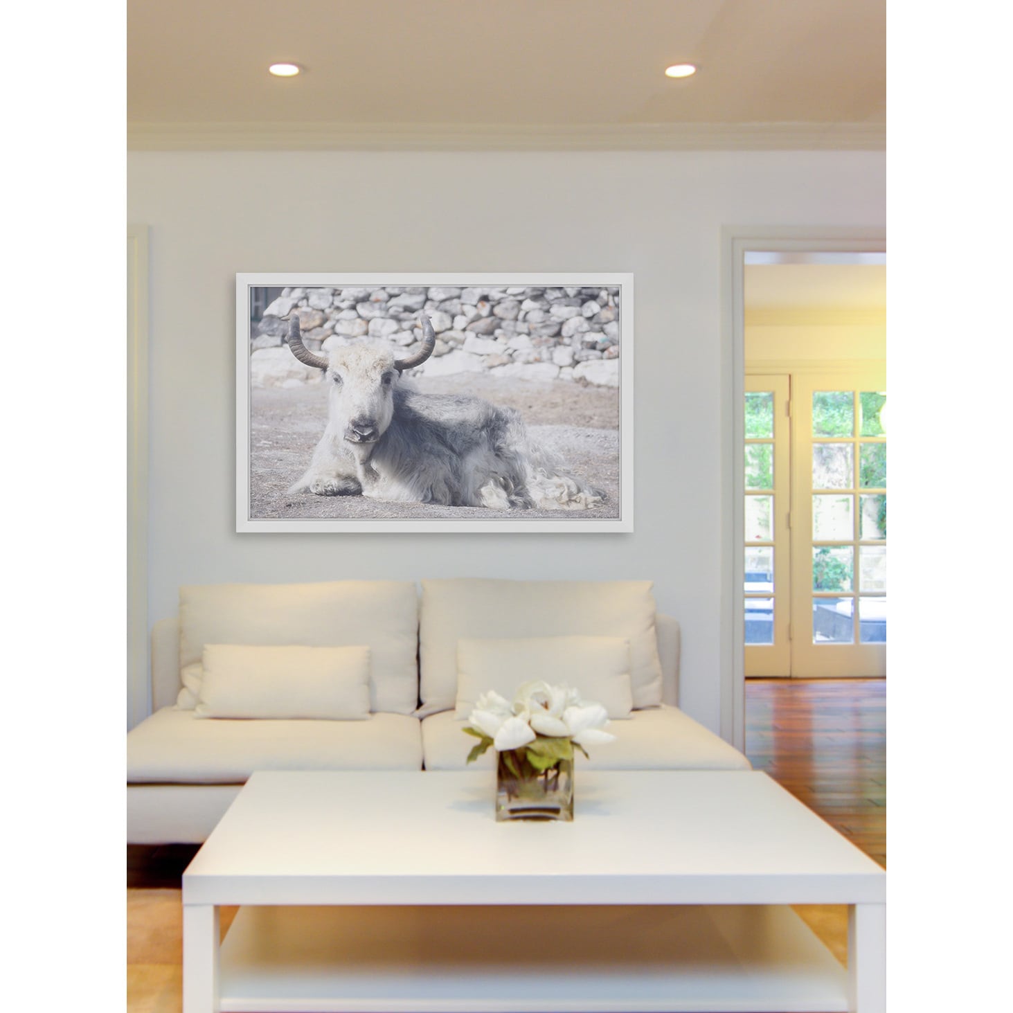 Marmont Hill "Laying Still" Framed Painting Print