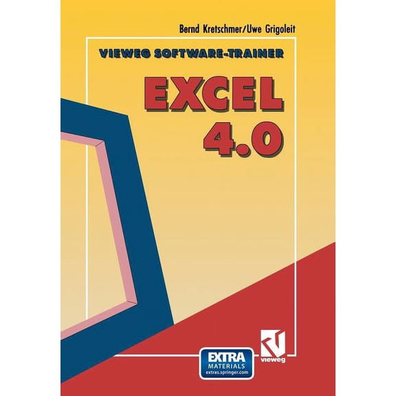 Vieweg Software-Trainer Excel 4.0, (Paperback)