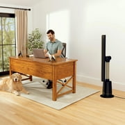 Shark TurboBlade XL Bladeless Tower Fan, 10 Speeds, 80-Ft Range, 180° Oscillation, Quiet, TF200 Charcoal
