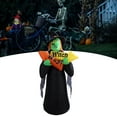 thumbnail image 1 of Decoración Inflable De Bruja De Halloween, Decoración De Jardín Al Aire Libre Iluminada, Bruja Aterradora De 4,4 Pies, Decoración De Césped Para Patio Para Ambiente, 1 of 7