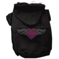thumbnail image 3 of Pet, Dog  Cat Hoodie Rhinestone, "Aviator", 3 of 9