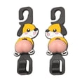 thumbnail image 3 of Gancho para reposacabezas de asientos de coche, colgador para asiento trasero de vehículo, decorativo de PVC, rotación de 360  degree, multifuncional, para Perro, 3 of 8