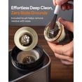 thumbnail image 4 of Aeitto Burr Coffee Grinder, Electric Conical Coffee Bean Grinder With 45 Adjustable Grind Settings For 2-12 Cups, Sliver & Black, 4 of 7