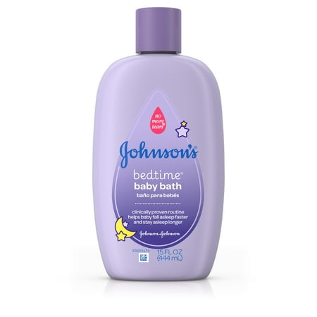 (2 Pack) Johnson's Bedtime Bath To Help Babies Sleep, 15 Fl.