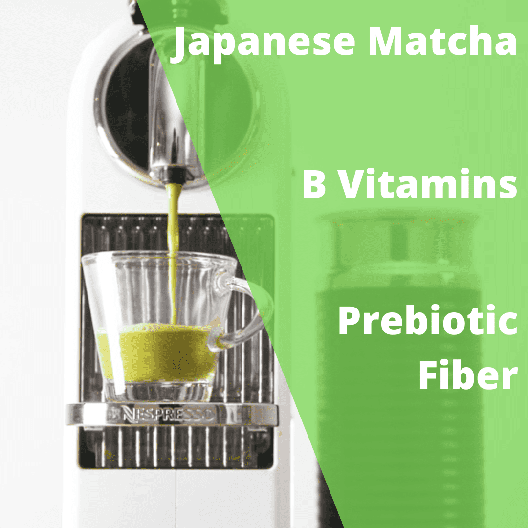 Rejuvenation Matcha Coffee Decaf Variety Nespresso Original Line Pods - 100 pods