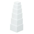 thumbnail image 2 of simhoa Buffet Riser Food Display Stand with Hollow bottoms Food Display Stand Riser Cube Display Nesting Riser for Candy Food Cupcake Brunch 6Pcs, 2 of 8