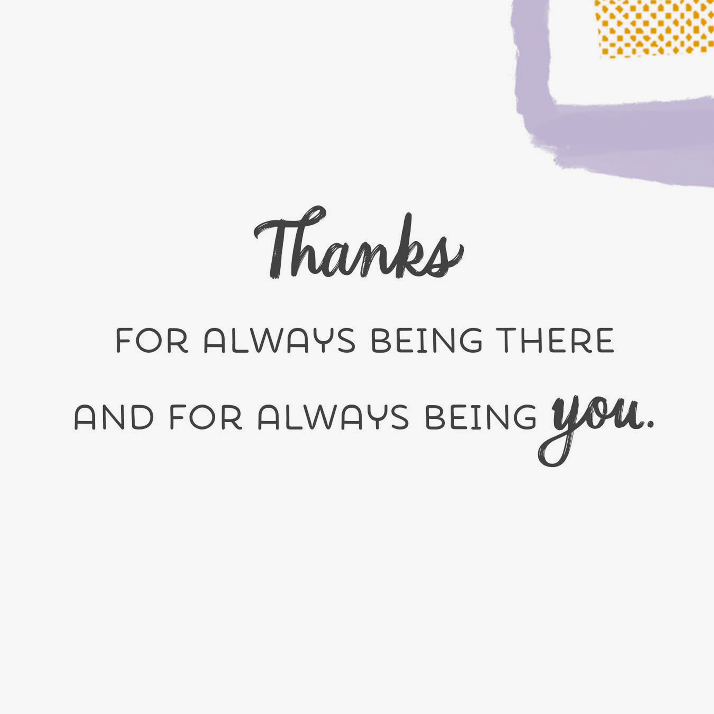 Hallmark Just Because Thank You Card (Lucky to Know You)