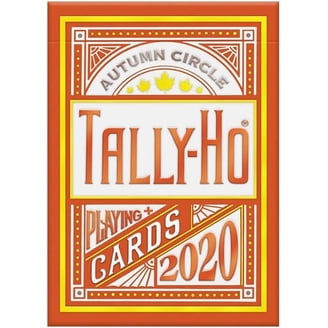 tally-ho no.9 fan back playing cards 12 deck bundle (6 red & 6