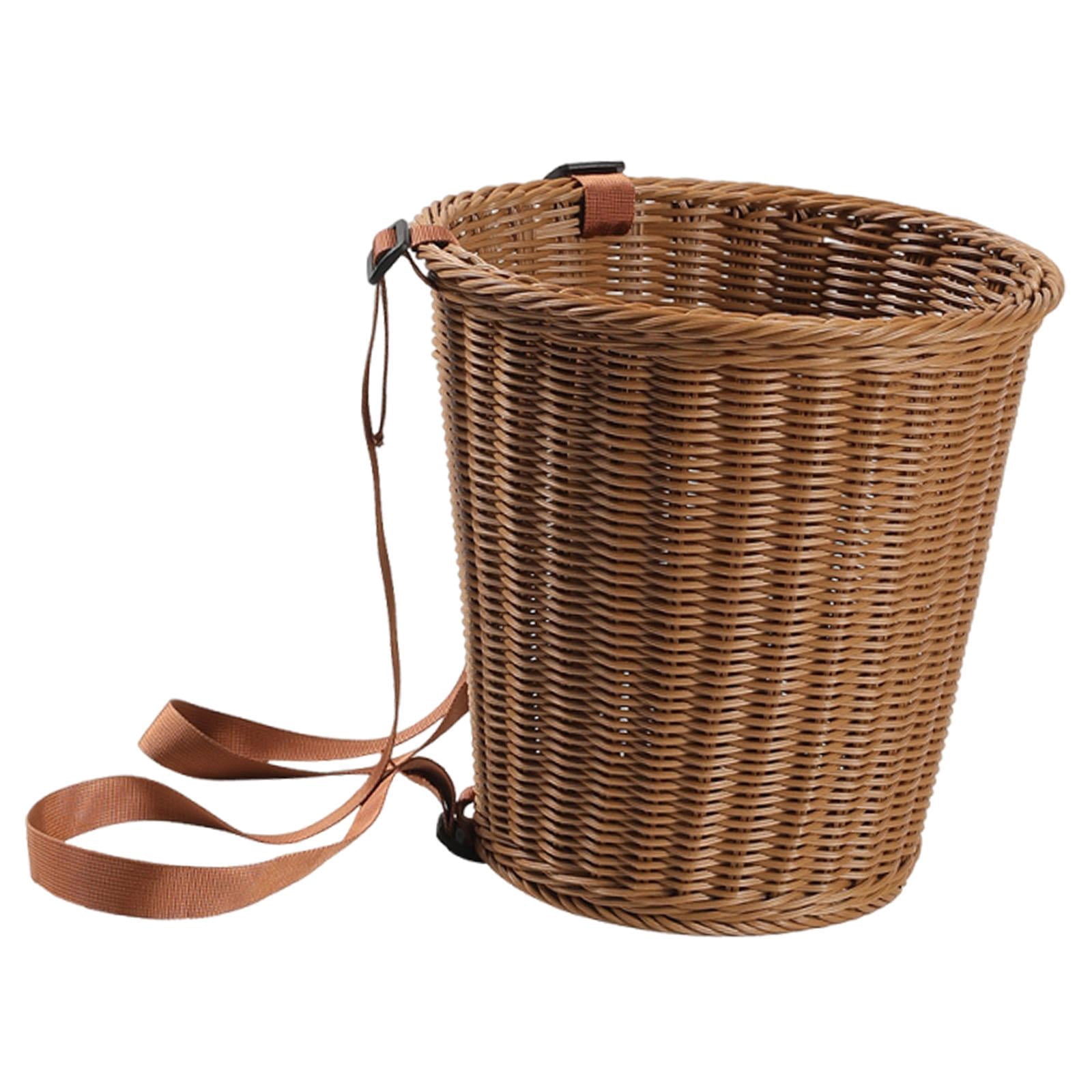 Tea Leaves Picking Basket Orchard Harvest Flower Holder Sturdy Plastic for Family Picnic Gathering